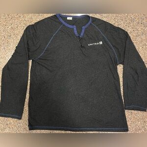 United Airlines Polaris Class Inflight Pajamas Size S/M